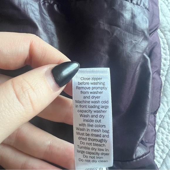 Athleta - Goose Down Downabout Puffer Jacket - Wild Raisin - Picture 10 of 13